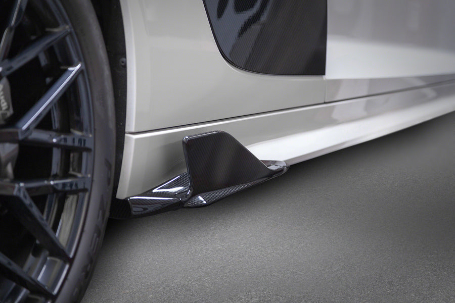 Audi R8 (Gen2) - Carbon Fiber Side Fins