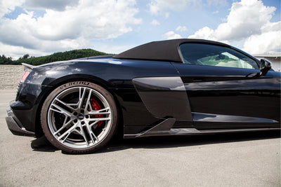 Audi R8 (Gen2) Facelift - Carbon Fiber Side Fins