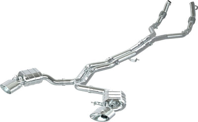 Audi RS6/7 (C8) - ECE Valved Exhaust + RS-Style Oval Tips (OE Actuators)