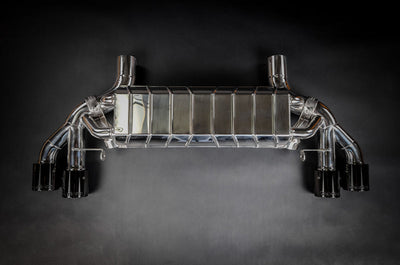 BMW M5CS (F90) - ECE Valved Exhaust + Wicrom Tips (OE Actuators)