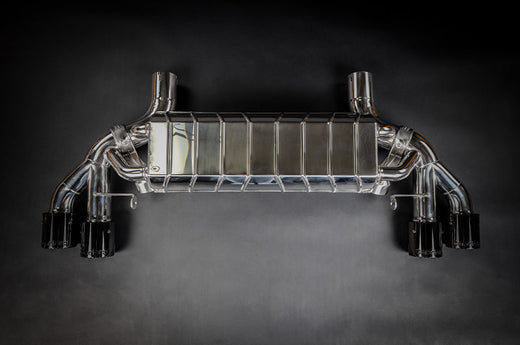 BMW M5CS (F90) - ECE Valved Exhaust + Wicrom Tips (OE Actuators)