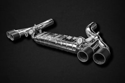 BMW M5 Comp/Facelift (F90) - Valved Exhaust + 200cell OPF, PreSilencer Spares & Wicrom Tips (CES3)