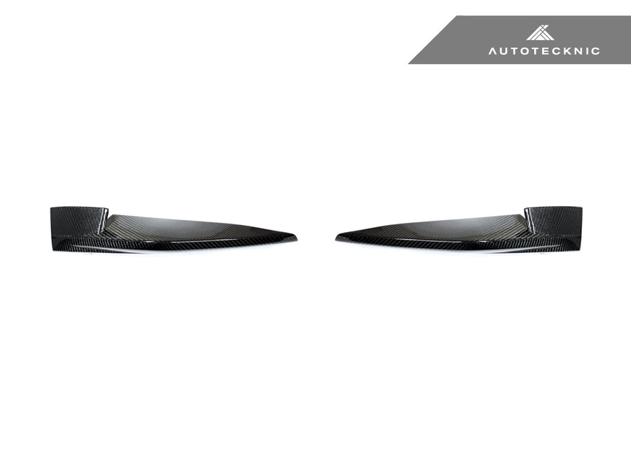 AutoTecknic Dry Carbon Front Aero Splitter Set - BMW G80 M3 | G82/ G83 M4