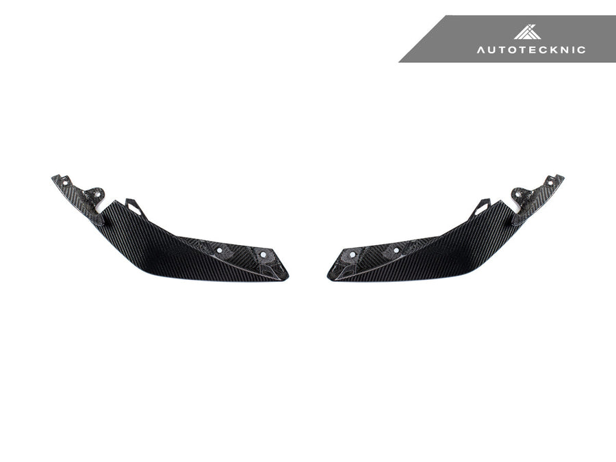 AutoTecknic Dry Carbon Front Aero Splitter Set - BMW G80 M3 | G82/ G83 M4