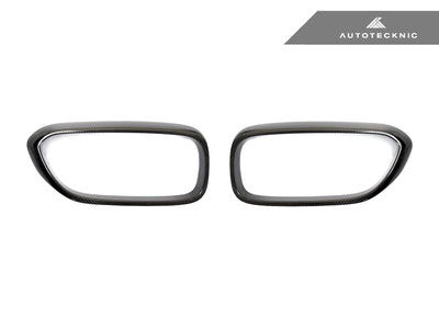 AutoTecknic Carbon Fiber Front Grille Surround Set - F90 M5