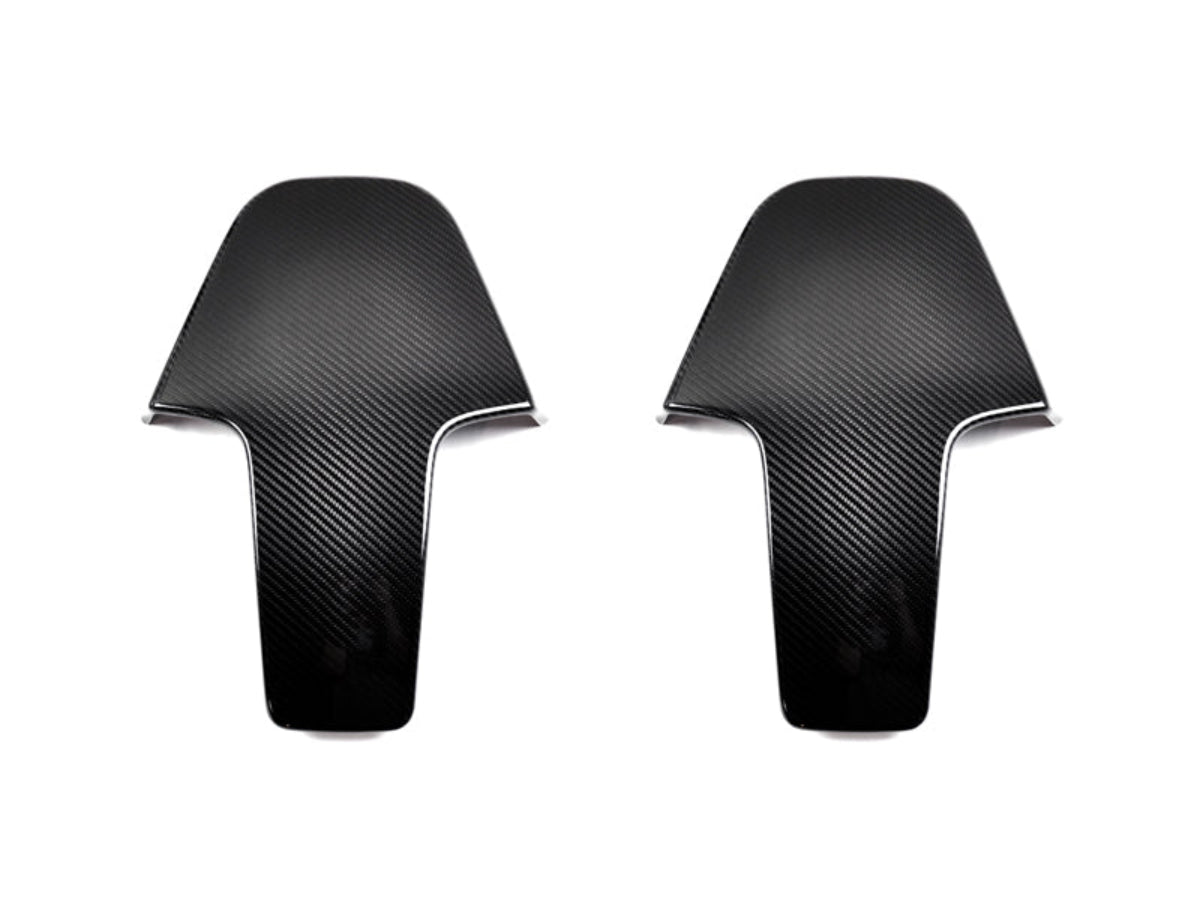 AutoTecknic Dry Carbon Seat Back Cover Set - BMW G87 M2