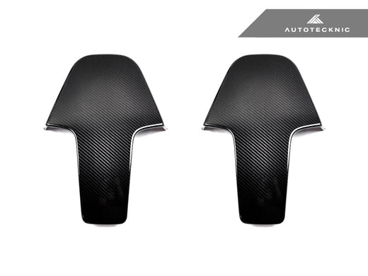 AutoTecknic Dry Carbon Seat Back Cover Set - BMW G87 M2