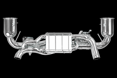 Porsche 992 Carrera/S/Turbo/Turbo S - Valved Exhaust + Cat Spare Pipes (OE Actuators)
