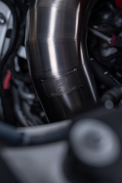 RENNELEMENT G90/G99 M5 3.5” Titanium Front Mount Intake System