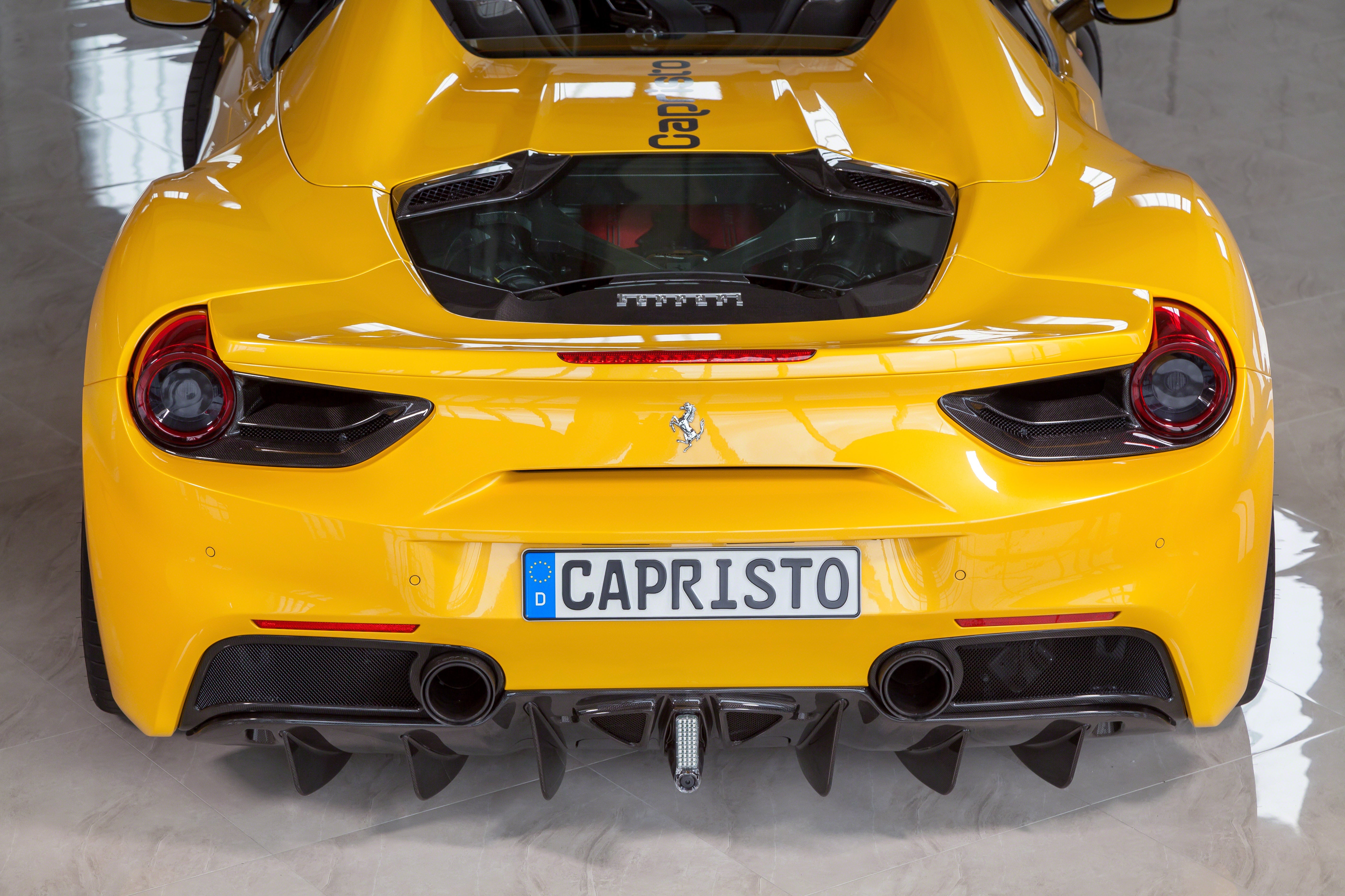 Ferrari 488 GTS/Pista - Carbon Fiber + Glass Bonnet