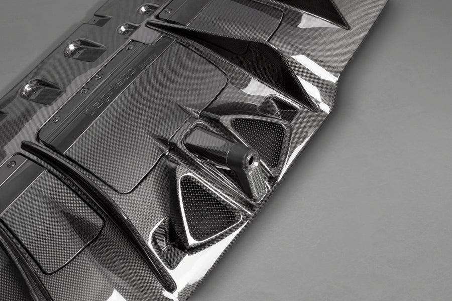 Ferrari 488 - Carbon Fiber Rear Diffuser