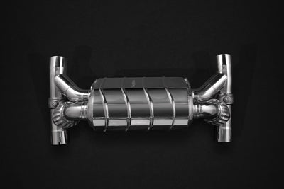Ferrari F430 Scuderia/16M - Valved Exhaust, Cat Spares + Heat Protection