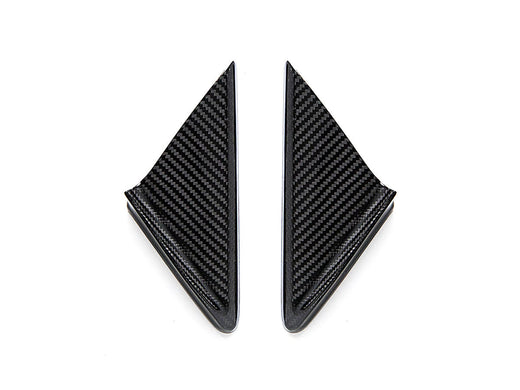 AutoTecknic Dry Carbon Side Mirror Wind Deflector Set - Porsche 911 (991) | 981 Boxster/Cayman | 718 (982)