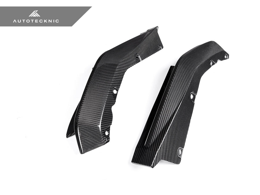 AutoTecknic Dry Carbon OEM-Spec Rear Splitter Set - BMW G80 M3 | G82 M4