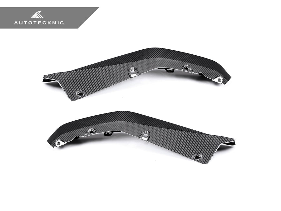 AutoTecknic Dry Carbon OEM-Spec Rear Splitter Set - BMW G80 M3 | G82 M4