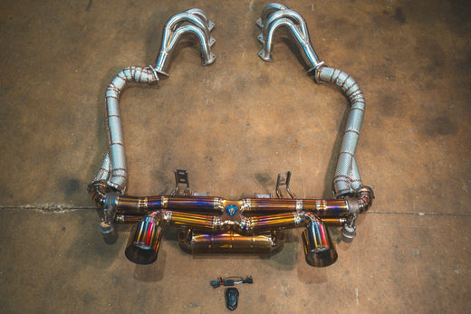 Porsche 718 GT4 Over Axle Pipes
