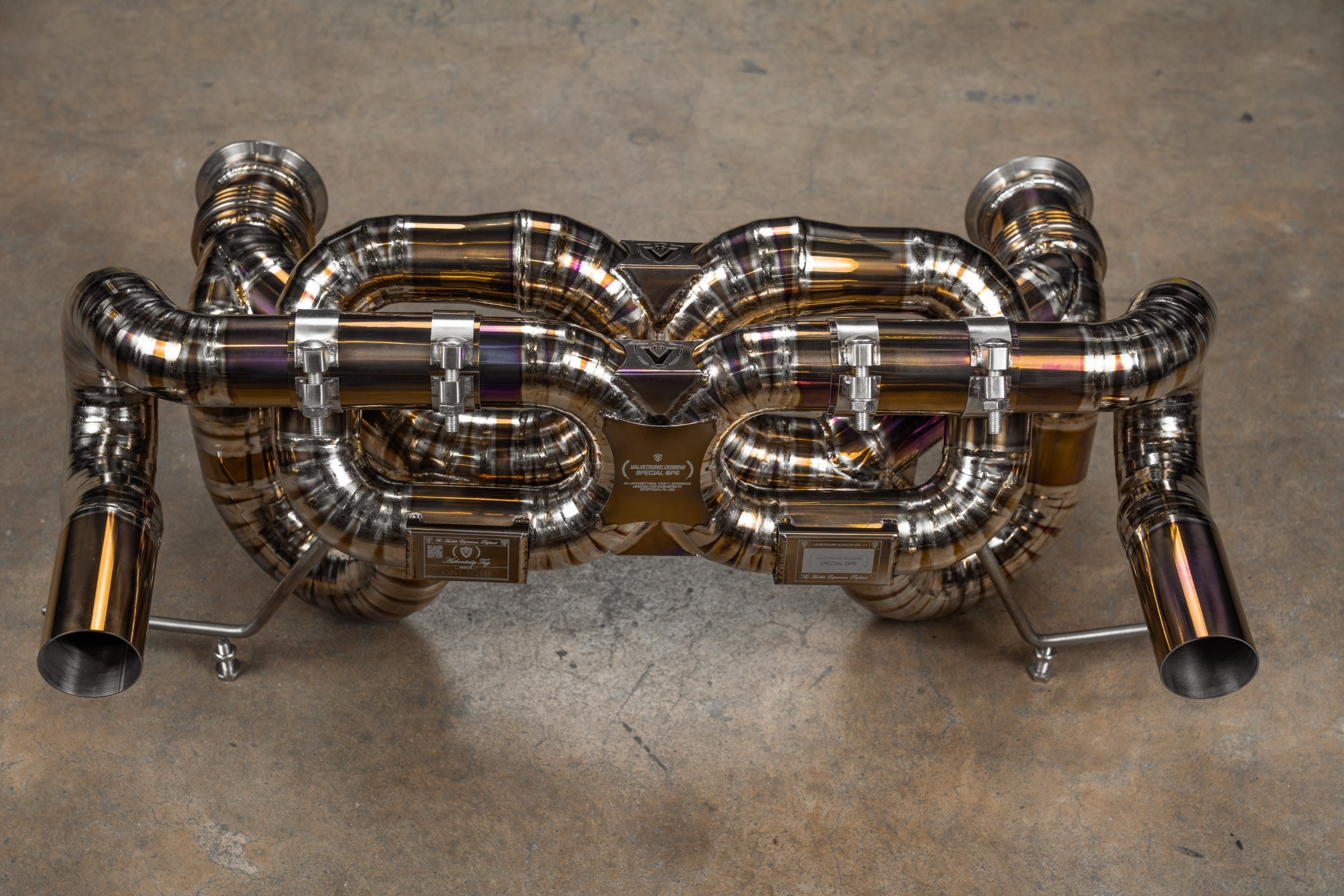 Lamborghini Huracan Performante /  EVO / STO / Tecnica True F1 / Valved Exhaust system