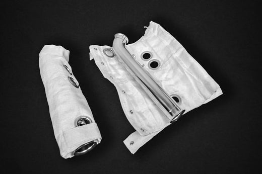 Lamborghini Murcielago LP580 - Primary Cat Spare Pipes + Heat Protection