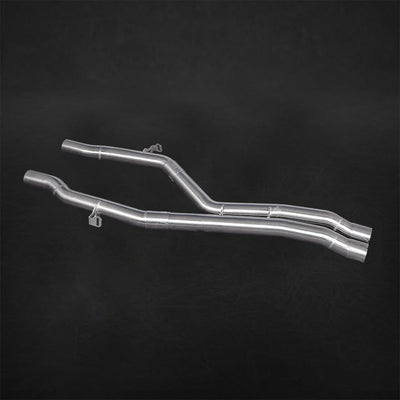 BMW M2 Competition/CS (F87) - Valved Exhaust, MidSilencer/OPF Spare + Wicrom Tips (OE Actuators)