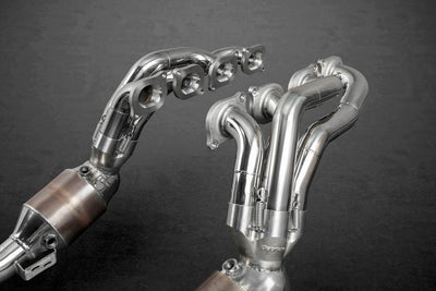 Mercedes C63 AMG, C63 AMG Black Series (W204) - Headers, 250 Cell Sport Cats + Post Cat Spares