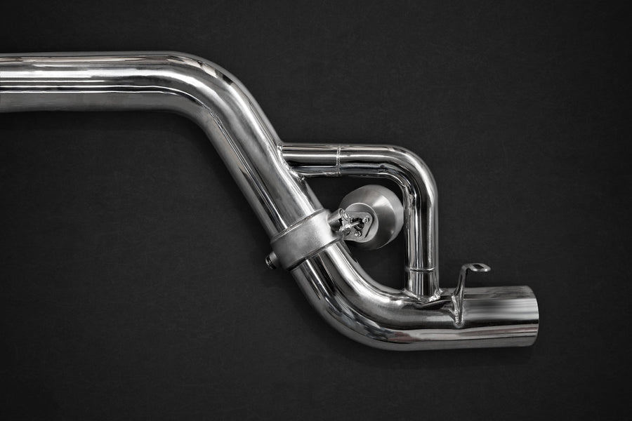 Mercedes AMG GT/S/C - Valved Exhaust + MidPipes (incl. Cat Delete/OEM Cat Adapters) (CES3)