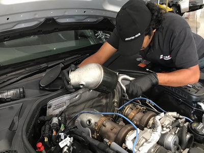 Mercedes AMG C63/S (W205) - 250 Cell Sport Cat Downpipes