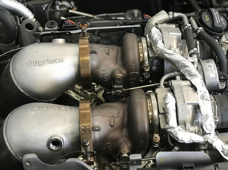 Mercedes AMG C63/S (W205) - Sport Cat Downpipes
