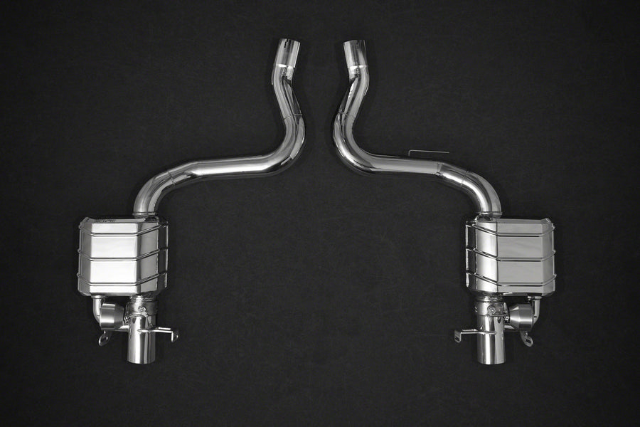 Mercedes AMG C63/S (W205) - Valved Exhaust + MidPipes (OE Actuators)