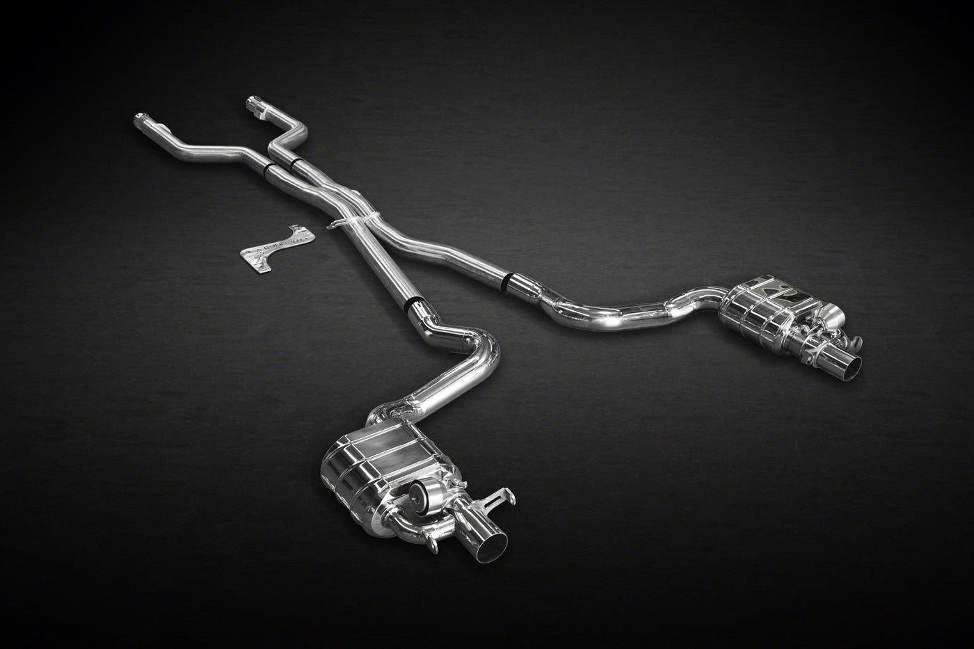Mercedes AMG C63/S (W205) - Valved Exhaust + MidPipes (OE Actuators)
