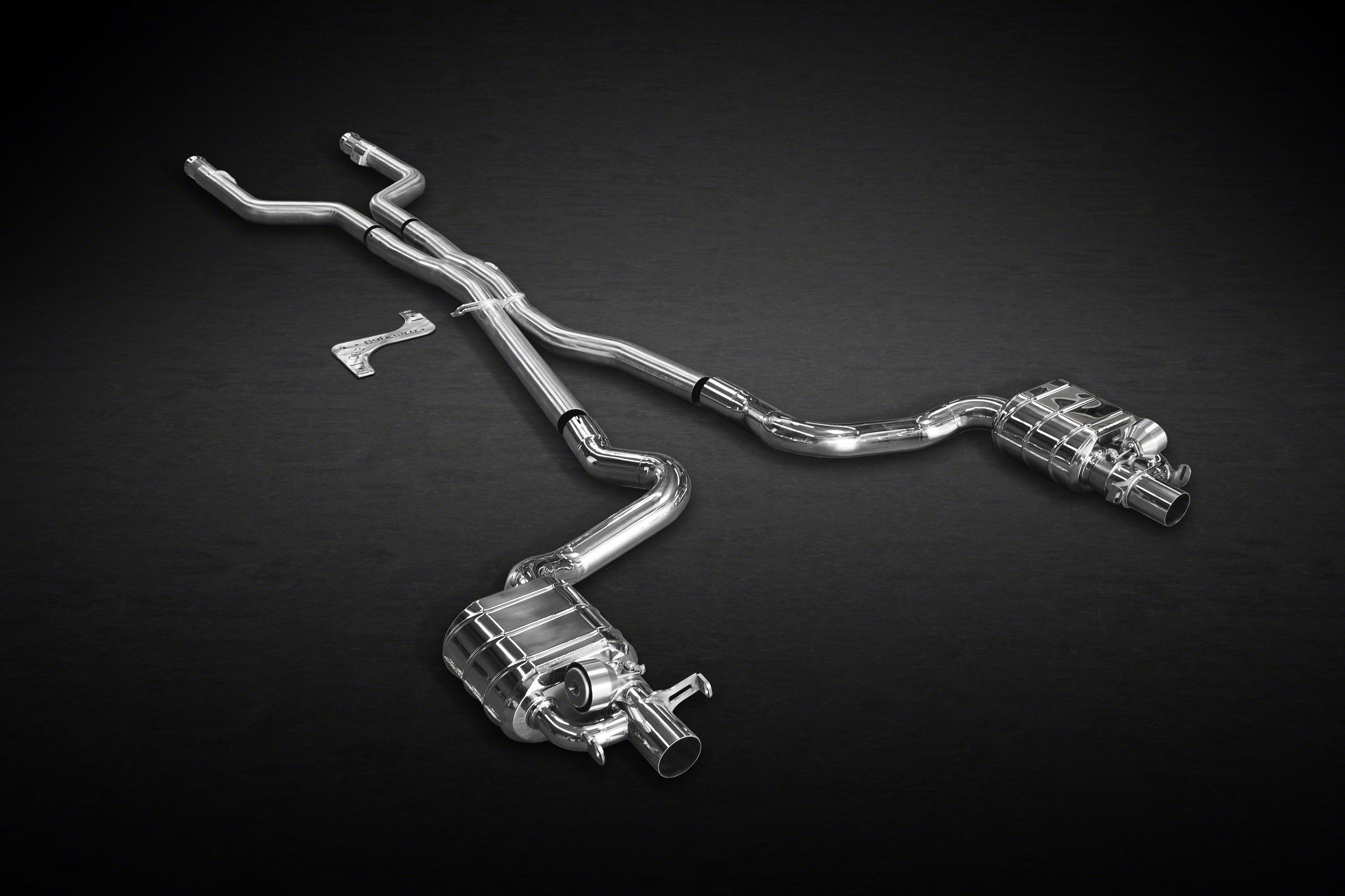 Mercedes AMG C63/S (W205) - Valved Exhaust + MidPipes (OE Actuators)