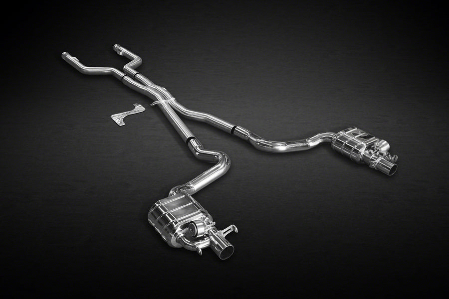 Mercedes AMG C63/S (W205) - Valved Exhaust + MidPipes (OE Actuators)