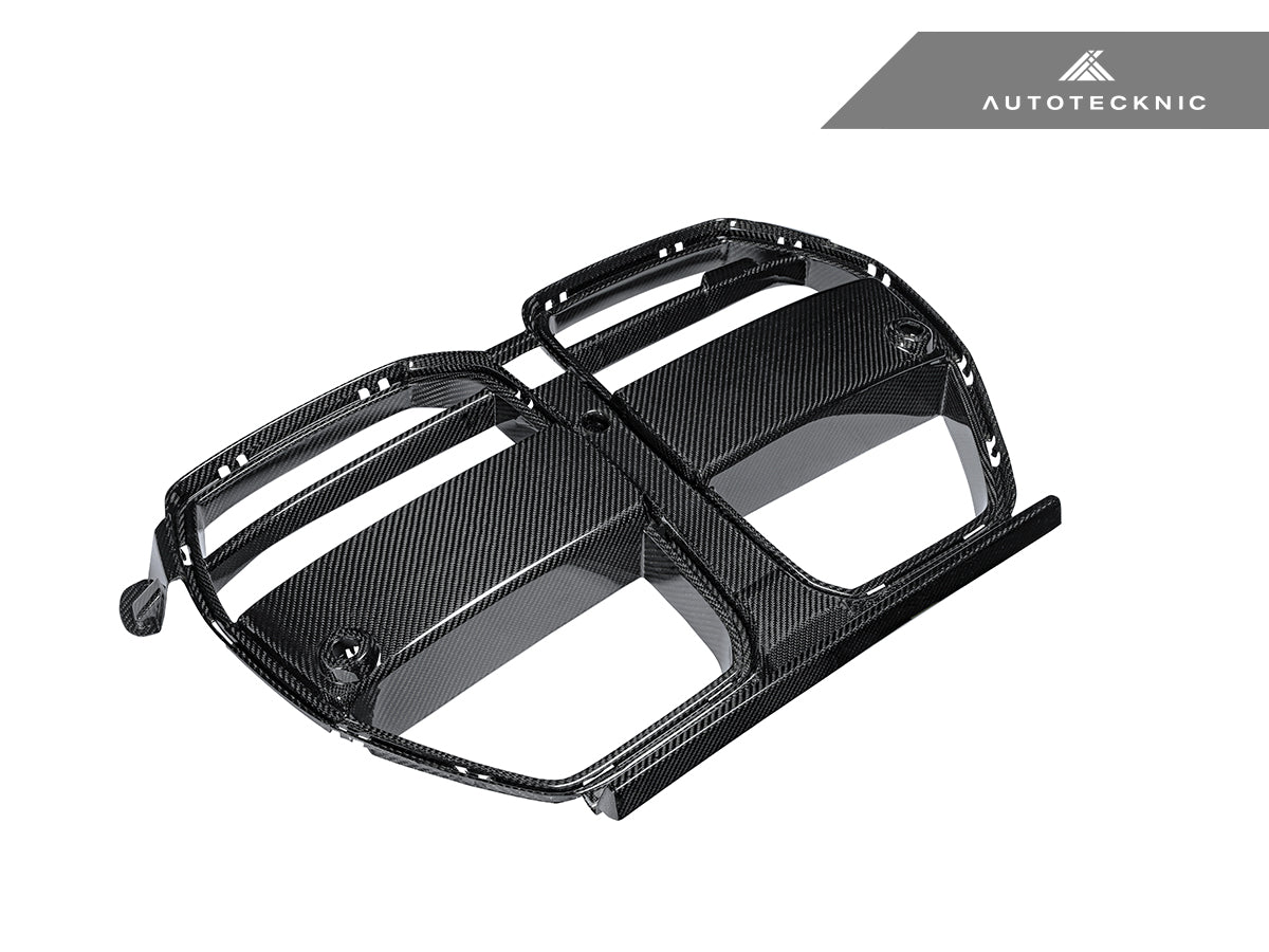 AutoTecknic Dry Carbon Motorsport V2 Front Grille - BMW G80 M3 (2021-2026) / G82 M4 (2021-2026) / G83 M4 (2022-2026)