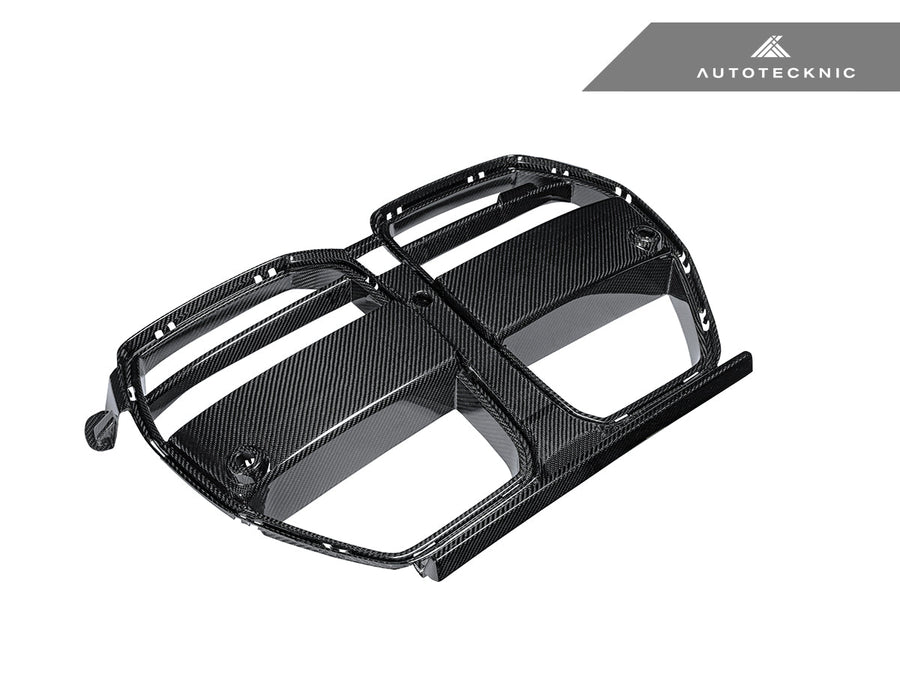 AutoTecknic Dry Carbon Motorsport V2 Front Grille - BMW G80 M3 (2021-2026) / G82 M4 (2021-2026) / G83 M4 (2022-2026)