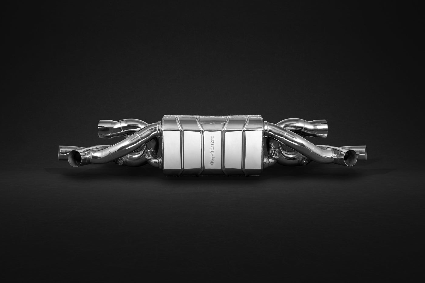 Porsche 991.1/2 Turbo/S - ECE Valved Exhaust Muffler (CES3)