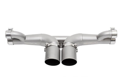 Porsche 991.1 / 991.2 GT3 Support Brackets (for SOUL Center Muffler Bypass Exhaust Only)