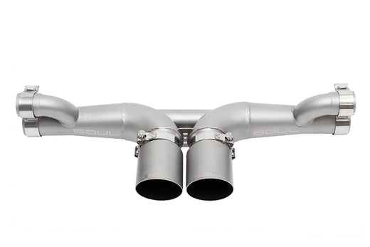 Porsche 991.1 / 991.2 GT3 Support Brackets (for SOUL Center Muffler Bypass Exhaust Only)