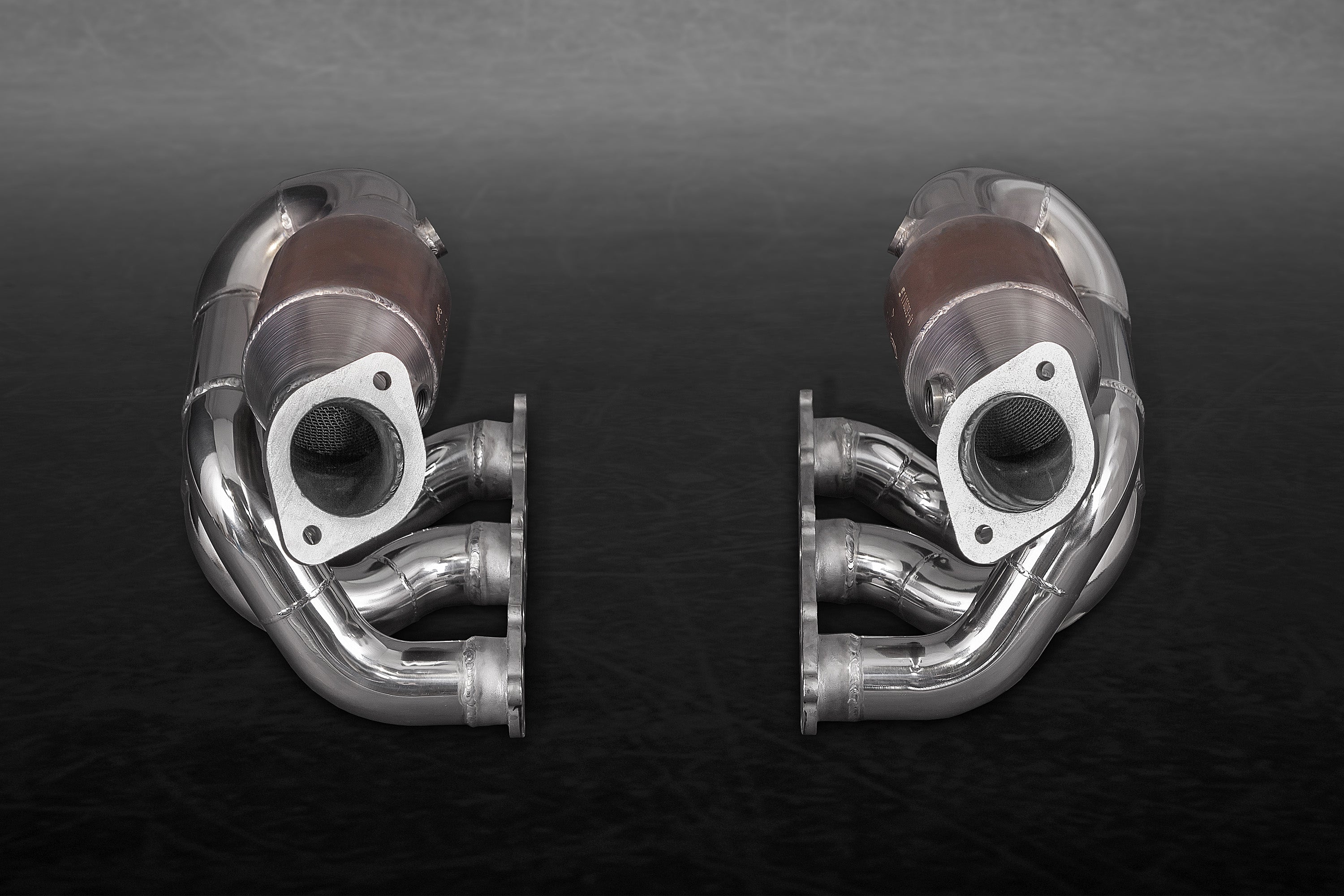 Porsche 981 Boxster/Cayman/GT4 - Headers + 250 Cell Sport Cats