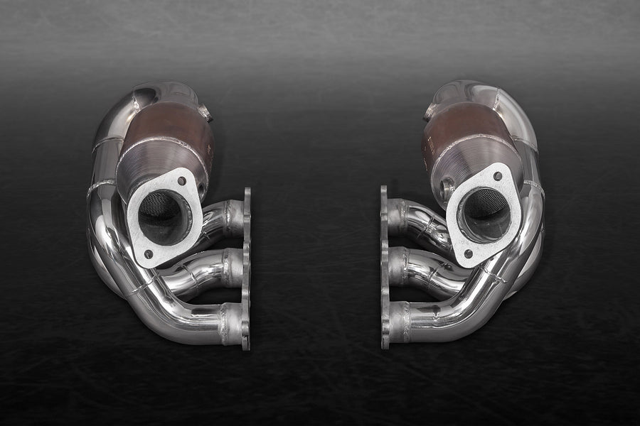 Porsche 981 Boxster/Cayman/GT4 - Headers + 250 Cell Sport Cats