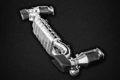 Porsche 997.2 Turbo/S - Valved Exhaust + 250 Cell Sport Cats (CES3)