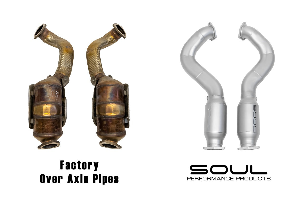Porsche 718 GT4 RS / Spyder RS SOUL Resonated Over Axle Pipes