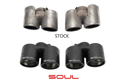 Porsche 997 / 997.2 GT3 / GT3 RS Bolt-On Exhaust Tips