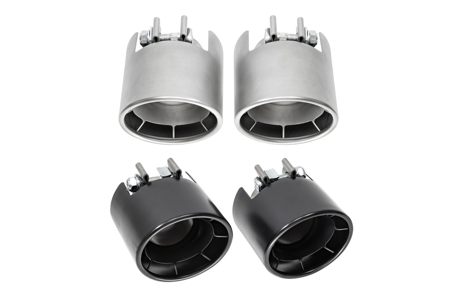 Porsche 718 GT4 RS / Spyder RS Weissach-Style Bolt-On Exhaust Tips