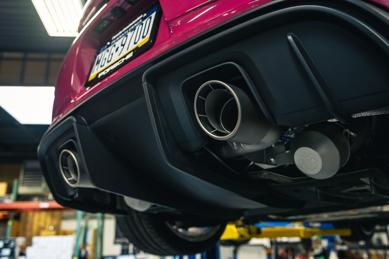 Porsche 718 GT4 / Spyder / GTS Cayman Bolt On Exhaust Tips