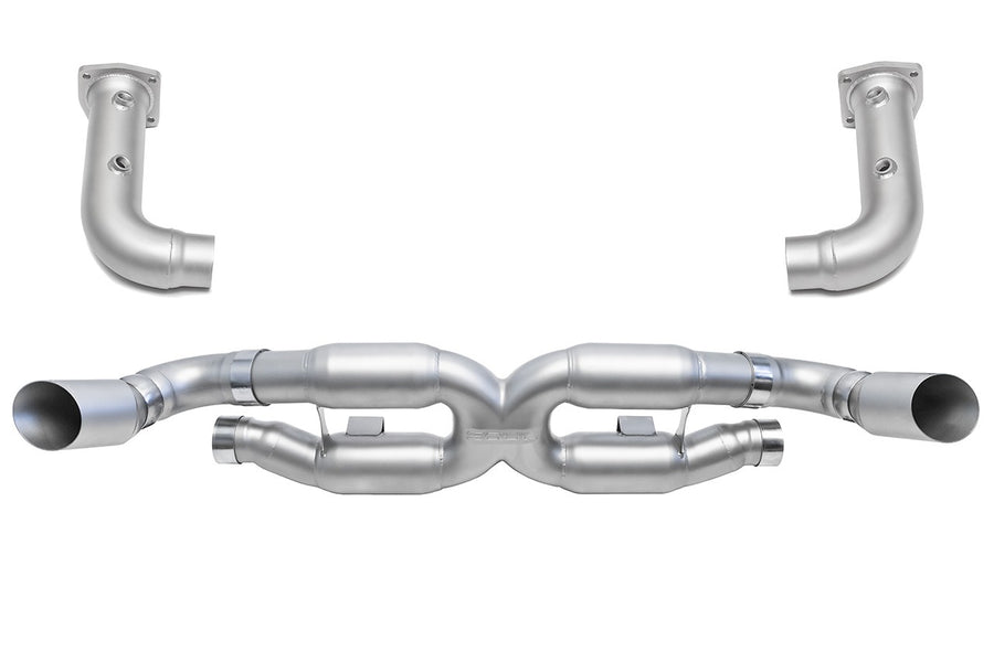 Porsche 997.2 Turbo Competition X-Pipe Exhaust System