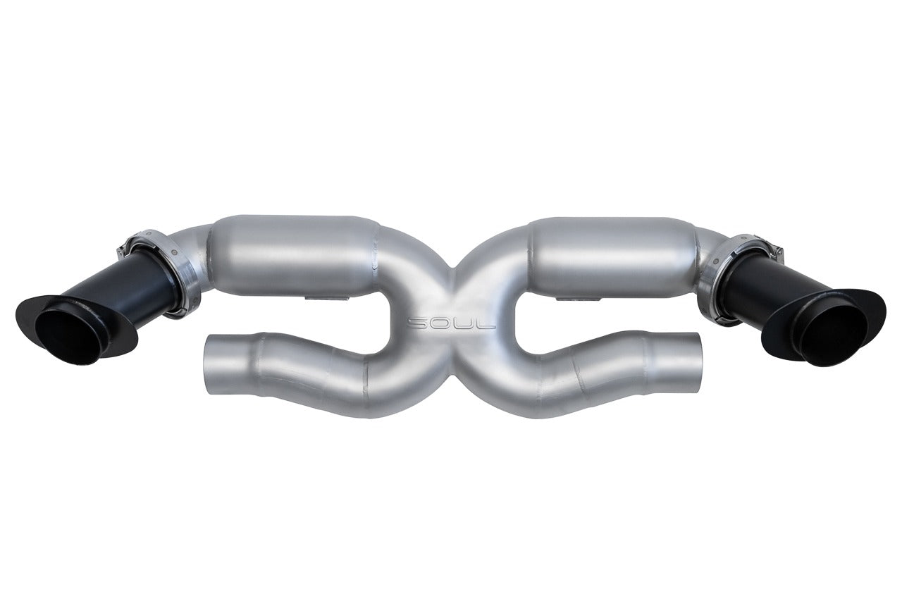 Porsche 992.1 Carrera SOUL X-Pipe Exhaust System