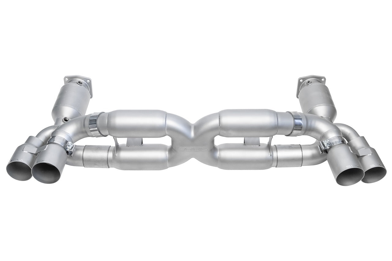Porsche 997.1 Turbo Sport X-Pipe Exhaust System