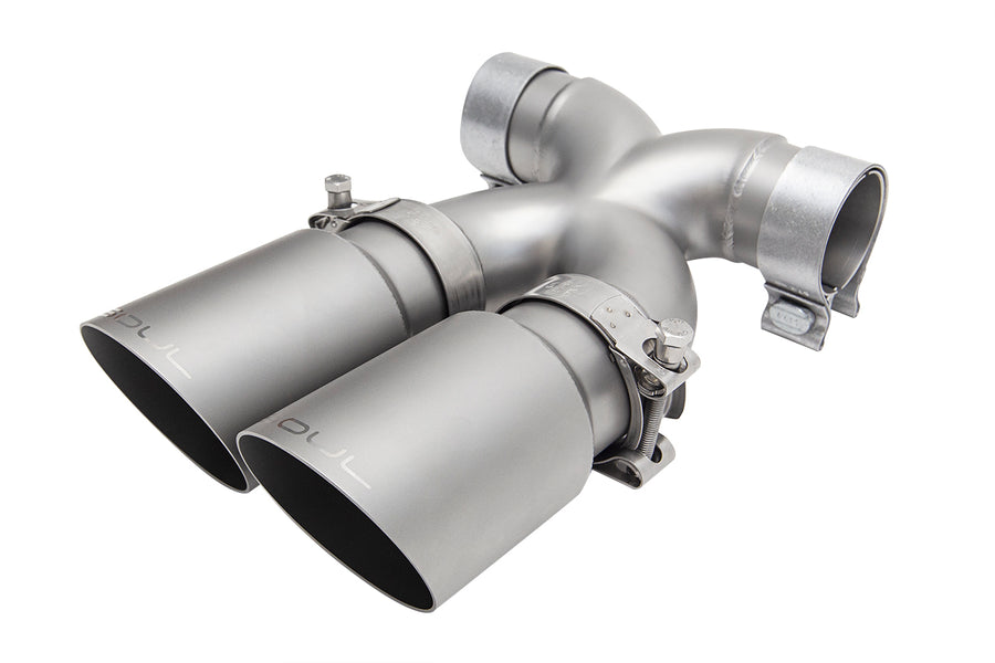 Porsche 718 Boxster / Cayman SOUL Bolt-On X-Pipe With Tips