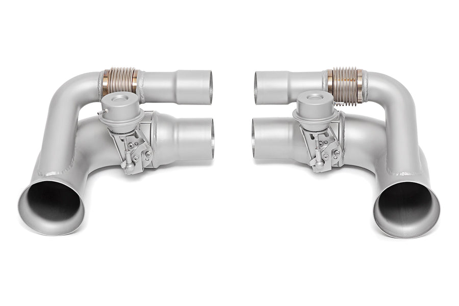 Porsche 997 / 997.2 GT3 Side Muffler Bypass Pipes (non-valved)