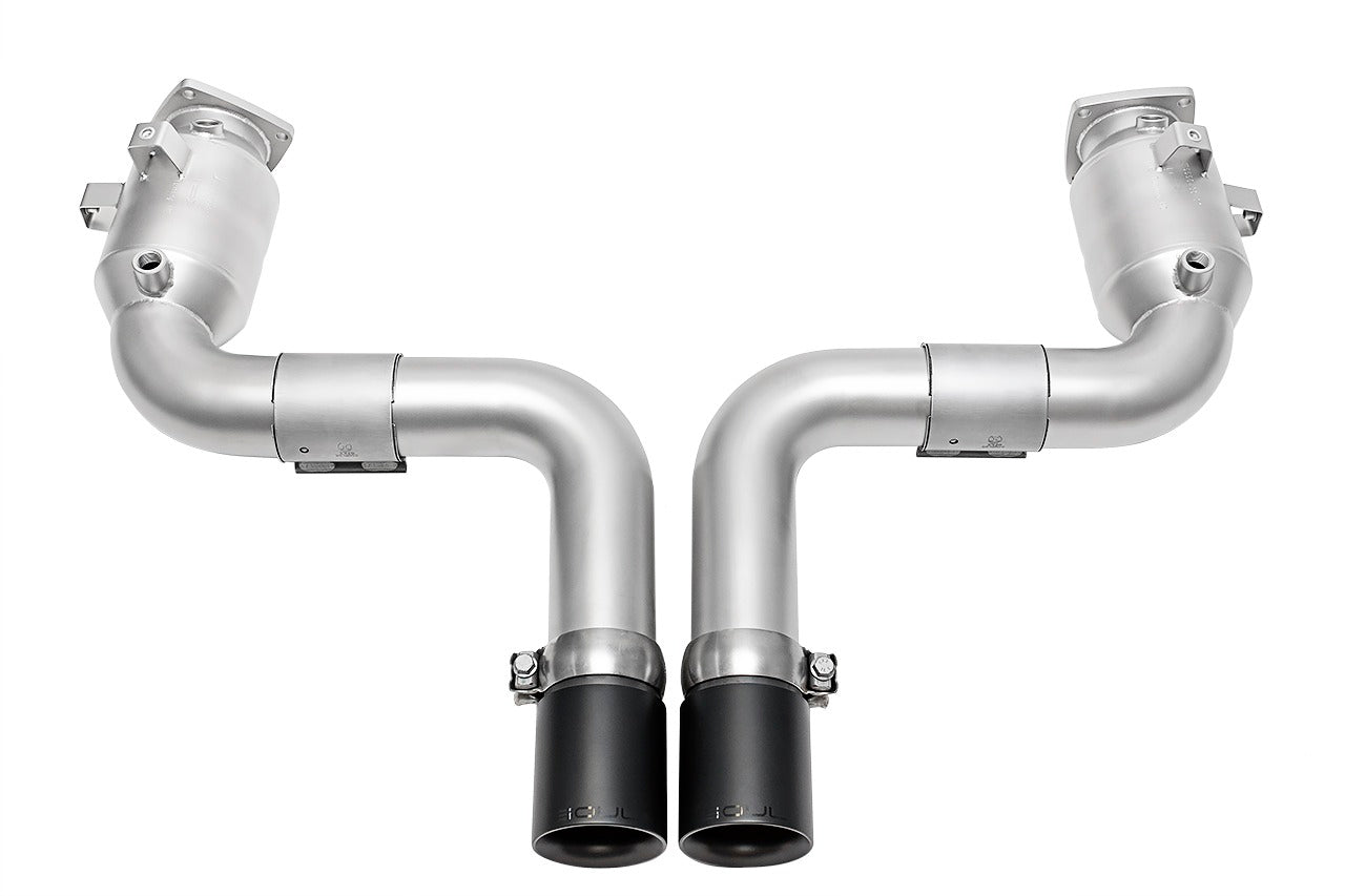 Porsche 991.2 Carrera (with PSE) Trackback Turbo Back Exhaust System
