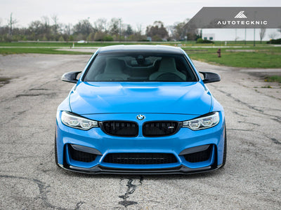 AutoTecknic Carbon Fiber Headlight Trim Set - F80 M3 | F82/ F83 M4